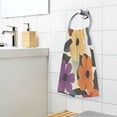 thumbnail image 3 of Yayeee 100% Cotton Hand Towels for Bathroom 16" x 28" Soft Absorbent Kitchen Towel, Large Colorful Flowers Pattern, 3 of 7