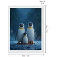 thumbnail image 2 of Diamond Art Kit for Adults, Penguin Family Rainy Night Diamond Painting for Adults Beginners, 5D DIY Diamond Art Painting Kits, Colorful Diamond Painting Craft for Home Decor 12x16, 2 of 7