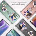 thumbnail image 3 of for Galaxy Note 20 Case,Galaxy Note 20 5G Case, Astronaut Crystal Clear Design Shock Absorption Bumper Soft TPU Cover Case for Samsung Galaxy Note 20 5G, 3 of 7