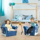 thumbnail image 4 of Sillón para niños Costway Con dibujo de astronauta Estructura de madera y Almohadillas antideslizantes color azul Tamaño 51 x 37,5 x 44 cm, 4 of 6