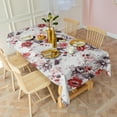 thumbnail image 5 of Pioneer Flower Rectangle Tablecloth 60"x120",Waterproof Polyester Rectangle Table Cloth, Wipeable Spillproof Polyester Tablecloth for Dining, Camping, Indoor and Outdoor, 5 of 5