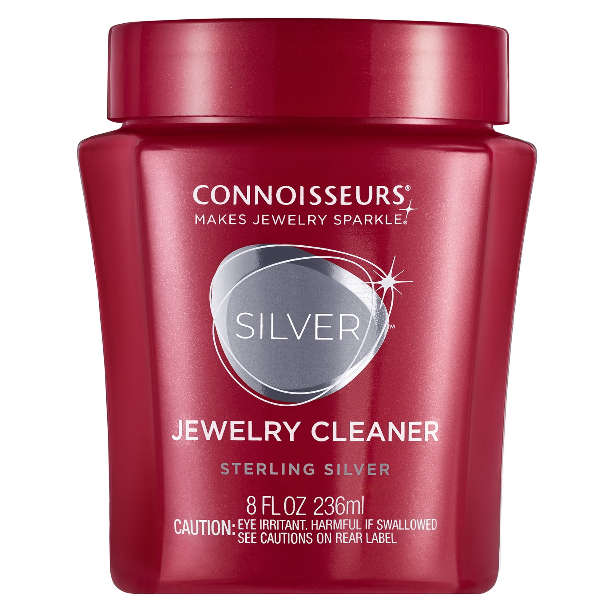 Connoisseurs Silver Jewelry Cleaner, Sterling Silver Cleaner and Tarnish Remover, 8 fl oz