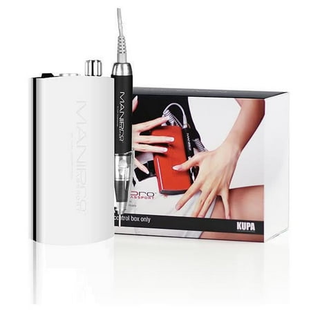 Kupa Mani Pro Pport White Portable Nail Drill Kupa Mani Pro Pport White Portable Nail Drill