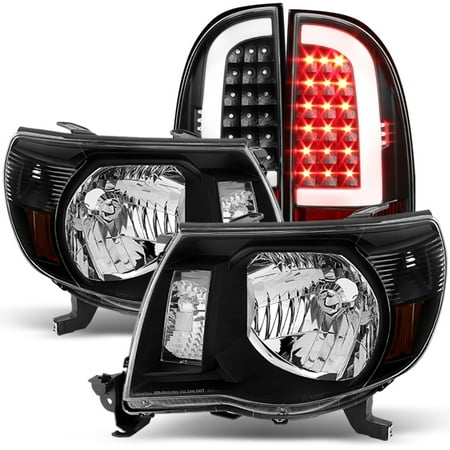 headlights tacoma tail fits toyota replacement 2005 tube led light