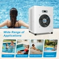 thumbnail image 6 of Slsy 16186 BTU/hr Pool Heater for Above and In Ground Pools & Spas, Heat Pump for Pools up to 5000 Gal, 5.6 COP, Quiet Operation, Automatic Defrost Function, 110V-120V/60Hz, 6 of 11