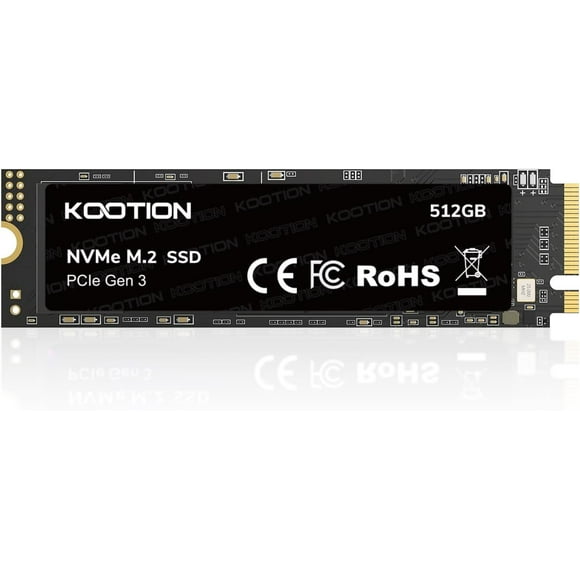 512GB PCIe 3.0 M.2 Internal Solid State Drive PCle 3.0x4 SSD NVMe M.2 2280 Internal SSD Up to 2900MB/s PCIe Gen