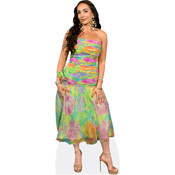 Emily Bear (Colourful) Mini Size Cutout. Standee.