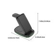 thumbnail image 3 of AZXY Wireless Charger,Charging Stations,Wireless Charging Station,Charging Stations for Multiple Devices at Once,Desktop Magnetic Fast 3 in 1 Charger Compatible for Watch Phone Apple Android, 3 of 8