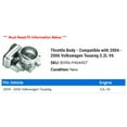thumbnail image 2 of Throttle Body - Compatible with 2004 - 2006 Volkswagen Touareg 3.2L V6 2005, 2 of 2