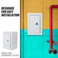 thumbnail image 4 of OULII Small Foundation Box White Iron Quick Connection Distribution Holder 1Pack, 4 of 8