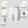 thumbnail image 3 of Wire2wire Women's Fastpitch Softball Sliding Short Black S, 3 of 9