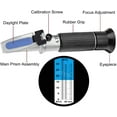 thumbnail image 2 of 4-In-1 Antifreeze Refractometer Ethylene Glycol, Propylene Glycol, for Cooling W, 2 of 5