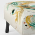 thumbnail image 5 of Designart "Green Spiral Pattern" Upholstered Modern & Contemporary Accent Chair and Abstract Arm Chair - Multiple Color & Pattern, 5 of 7