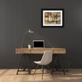 thumbnail image 3 of Henry, Alexys 24x19 Black Ornate Wood Framed with Double Matting Museum Art Print Titled - Brick Wall, 3 of 4