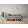thumbnail image 3 of Ahgly Company Indoor Rectangle Oriental Brown Industrial Area Rugs, 6' x 9', 3 of 4