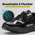 thumbnail image 4 of FitVille Men's Wide Walking Shoes With Arch Support for Flat Feet Heel Pain Relief Plantar Fasciitis - Rebound NEO V6, 4 of 6