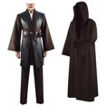 thumbnail image 1 of CospartsObi-Wan Classic Cosplay Robe Tunic Costume (US Size Man XX-Large), 1 of 4