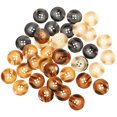 thumbnail image 4 of Shisuyan Round Resin Buttons For Sewing And Clothing Accessories 40Pcs, 4 of 8