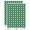 Dark Green, variant on Hammer and Nail Construction 200+ Round Stickers - Yellow - Matte Finish - 0.50" Size