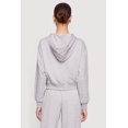 thumbnail image 4 of Women's Almost Famous Zip Front Long Sleeve Hoodie, 4 of 4