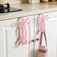 thumbnail image 4 of Gancho rosa para puerta - Gancho de pared de acero resistente al óxido para llaves, sombreros y bufandas - Solución de almacenamiento en dormitorios, baños y salón, 4 of 6