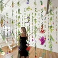 thumbnail image 6 of 12 Pcs 70.8 ft Artificial Wildflower Vine Garland Hanging Silk Floral Backdrop for Wedding Home Garden Wall Arch Decor, 6 of 6