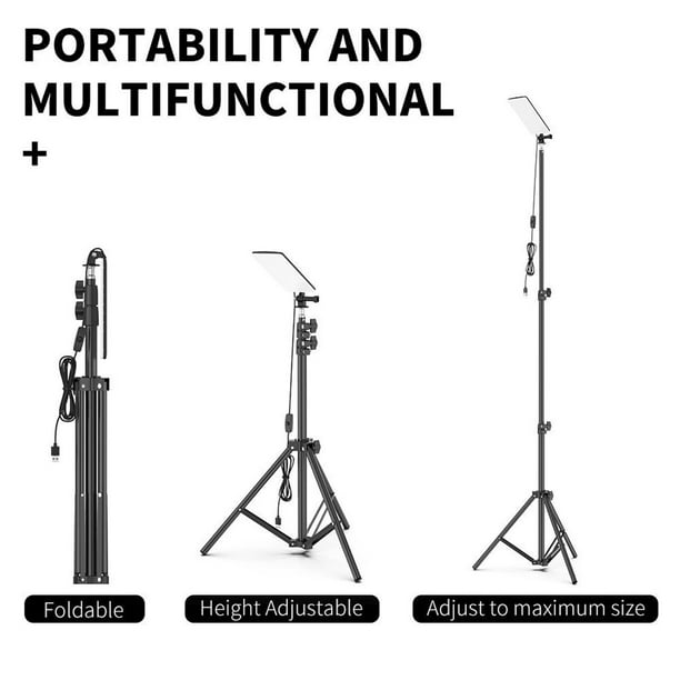 Upgraded LED Camping Lights, with Portable Tripod Super Bright Telescopic  Light, 