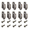 thumbnail image 3 of Toystoory Ganchos para colgar Tornillos de puerta montados en la pared de aleación de zinc Perchas para bolsas de ropa antideslizantes Kit Almacenamiento y organización del hogar color bronce, 3 of 6