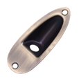 thumbnail image 3 of Metal Input Jack Socket Plate Guitarra Pickup With 2pcs Screws Good Quality Jack Plate For Strat Style Electric Guitars, 3 of 8
