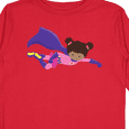 thumbnail image 4 of Inktastic African American Girl, Cape, Superhero Girl Girls Long Sleeve Toddler T-Shirt, 4 of 5