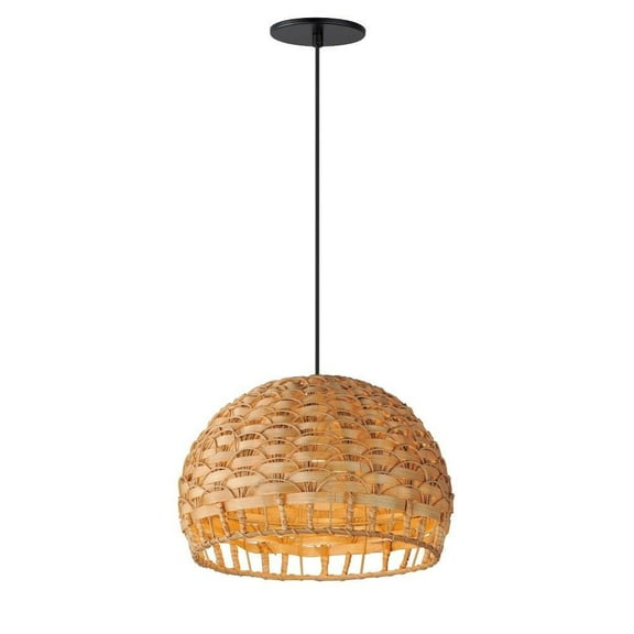 1 Light Pendant-9.25 inches Tall and 14 inches Wide Bailey Street Home 93-Bel-5072011