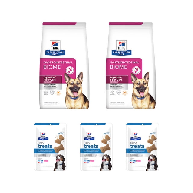Croqueta Perro Hill's Gastrointestinal 7.3Kg 2pz +3pz Treat