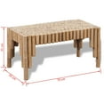 thumbnail image 1 of vidaXL Table Basse Bambou, 1 of 4