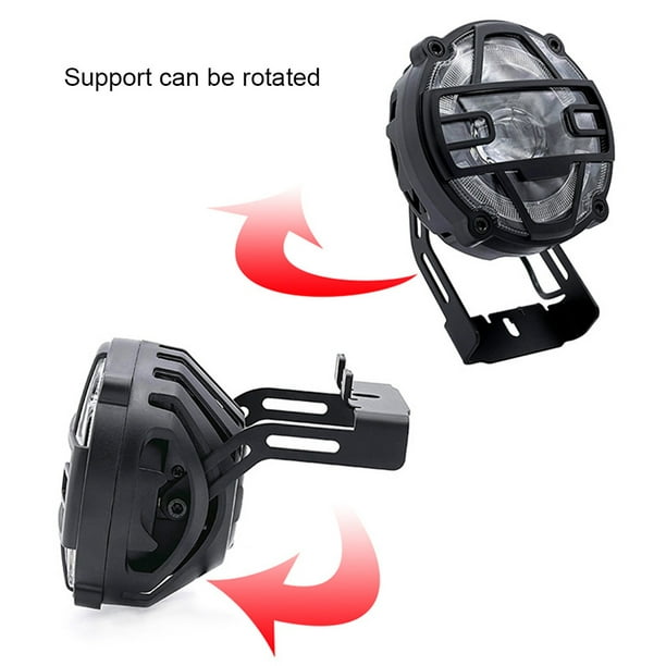Motorcycle Headlight High-Brightness Horn Headlamp Adjustable Lamp Angle  Universal Electric Bike Parts