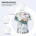 thumbnail image 5 of Fotbe Turtle and Sea Life Baseball Jersey Shirt for Men and Women, Casual Short Sleeves Button Down T-Shirt-3X-Large, 5 of 9