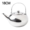 thumbnail image 3 of Bouilloire en Acier Inoxydable Poignée Résistante à la Chaleur Cafetière de Camping pour Cuisinières à Gaz Induction Maison Camping, 3 of 12
