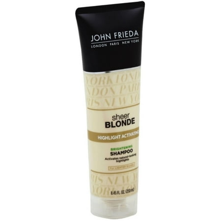 John Frieda sheer blonde Highlight Activating Enhancing Shampoo For Lighter Blondes 8.45