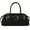 Ms Black, variant on Women's Suede Shell Leather Tote Bag - Minimalist Korean Style Crossbody Shoulder Bag with Belt Buckle (4 Colors)