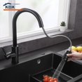 thumbnail image 3 of Jinsinto Smart tap - single Handle High Arch Stainless Steel touch type Kitchen Tap, with drop - down Spray, excellent Kitchen Flume Tap, with touch Technology, Silver, 3 of 4