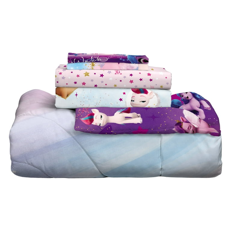 My Little Pony Kids Full Bed in a Bag, Comforter and Sheets