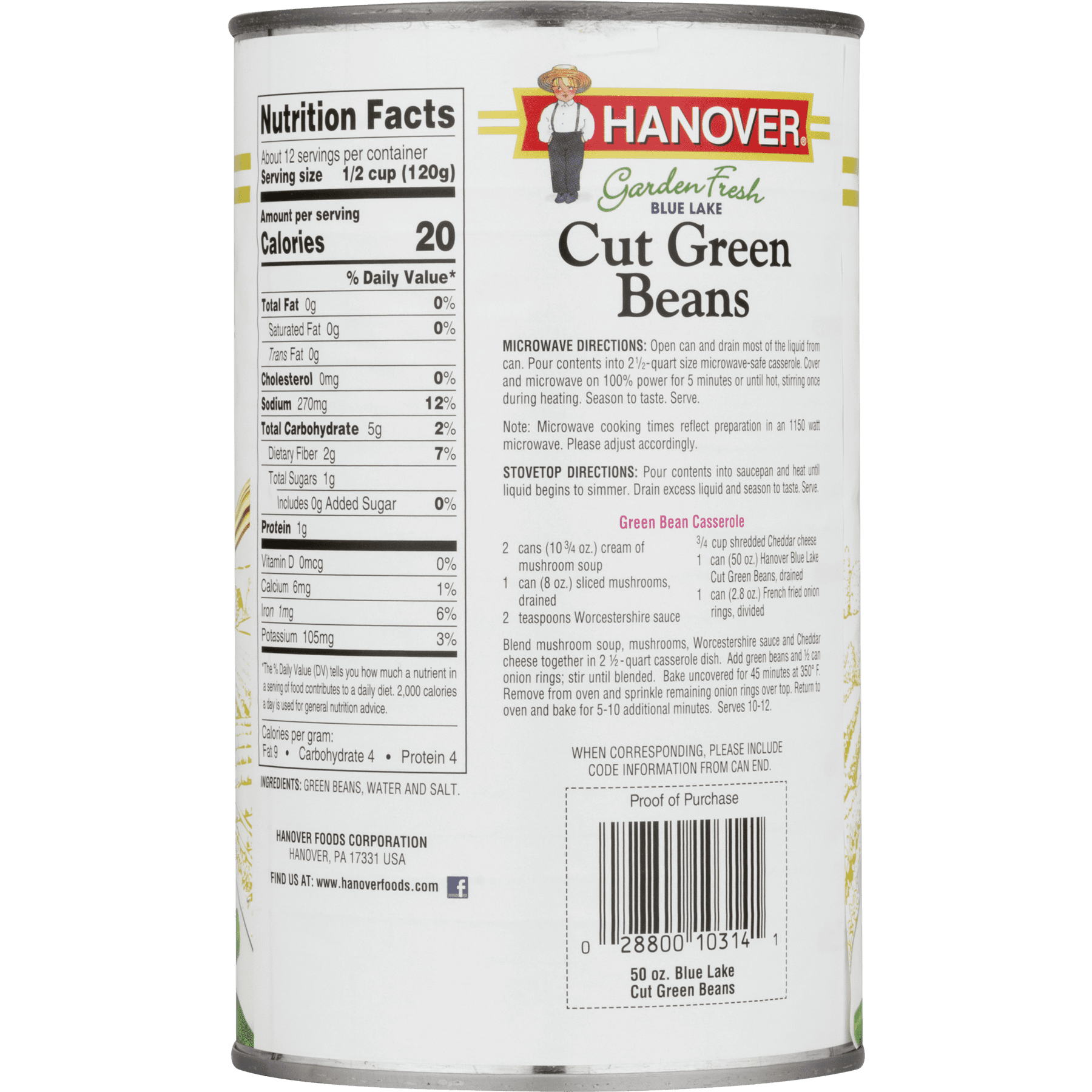 33 Green Bean Nutrition Label Label Design Ideas 2020