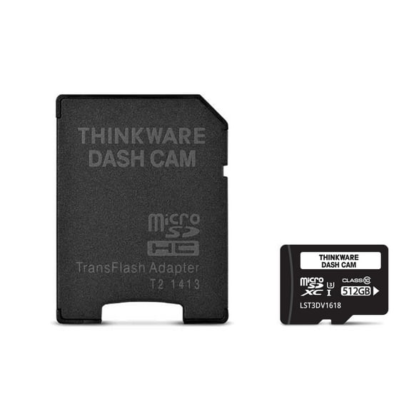 THINKWARE TWA-SMU512 UHS-I 512GB MicroSD Card, for Dash Cam, Anti-File Corruption