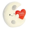 thumbnail image 5 of Aurora - Small White JUST SAYIN' - 8.5" Love You To The Moon And Back - Witty Stuffed Animal, 5 of 5