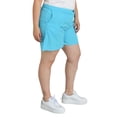 thumbnail image 2 of Short clásico de lino Roman Fashion Talla Extra 42 Turquesa, 2 of 6