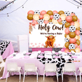 thumbnail image 7 of Highland Cow Baby Shower Decoration Farm Party Decoration Boho Highland Cow Baby Shower Backdrop Banner Balloons Brown Cow Western Highland Cow Party Supplies, 7 of 7