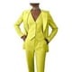 thumbnail image 1 of Traje para mujer, ropa de trabajo Formal de negocios de 3 piezas, conjunto de pantalones de oficina, chaqueta para mujer, chaqueta informal + Pantalones + chaleco (15 colores), 1 of 3