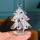 thumbnail image 2 of Figura de árbol de Navidad de cristal, estatua de árbol de Navidad, decoración de escritorio de árbol de Navidad., 2 of 8