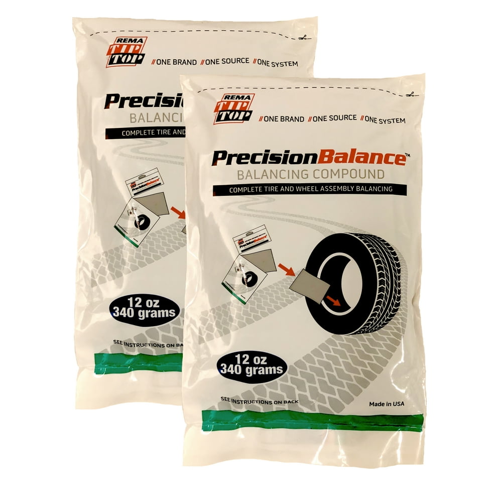 2 REMA PrecisionBalance 12 oz Tire Balance Beads Kits (24 ounces) Drop