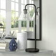 thumbnail image 7 of Evelyn&Zoe Henderson 27" Modern Metal Table Lamp with Clear Cone Glass Shade, 7 of 7