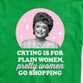 thumbnail image 3 of Golden Girls - Crying Is For Plain Women - Men's Short Sleeve Graphic T-Shirt, 3 of 5